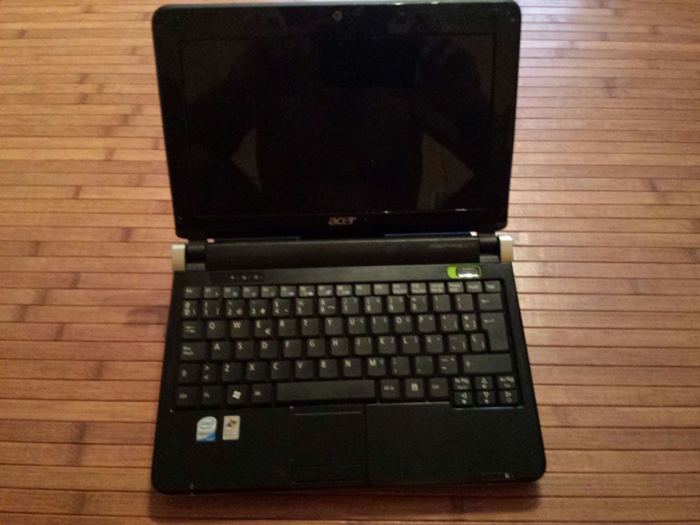 Portatil Acer Modelo Aspire One D150-0bw