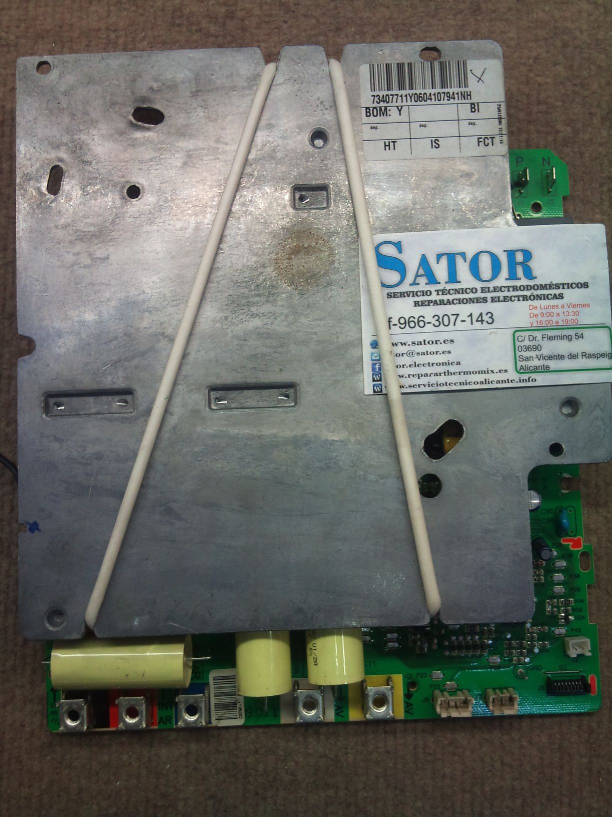Reparar Modulo Potencia Fagor Yy71x4406