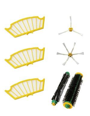 Kit 3 Recambio Roomba 500 7 Pcs