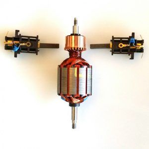 Inductor Y Carbones Para Motor Thermomix Tm3300