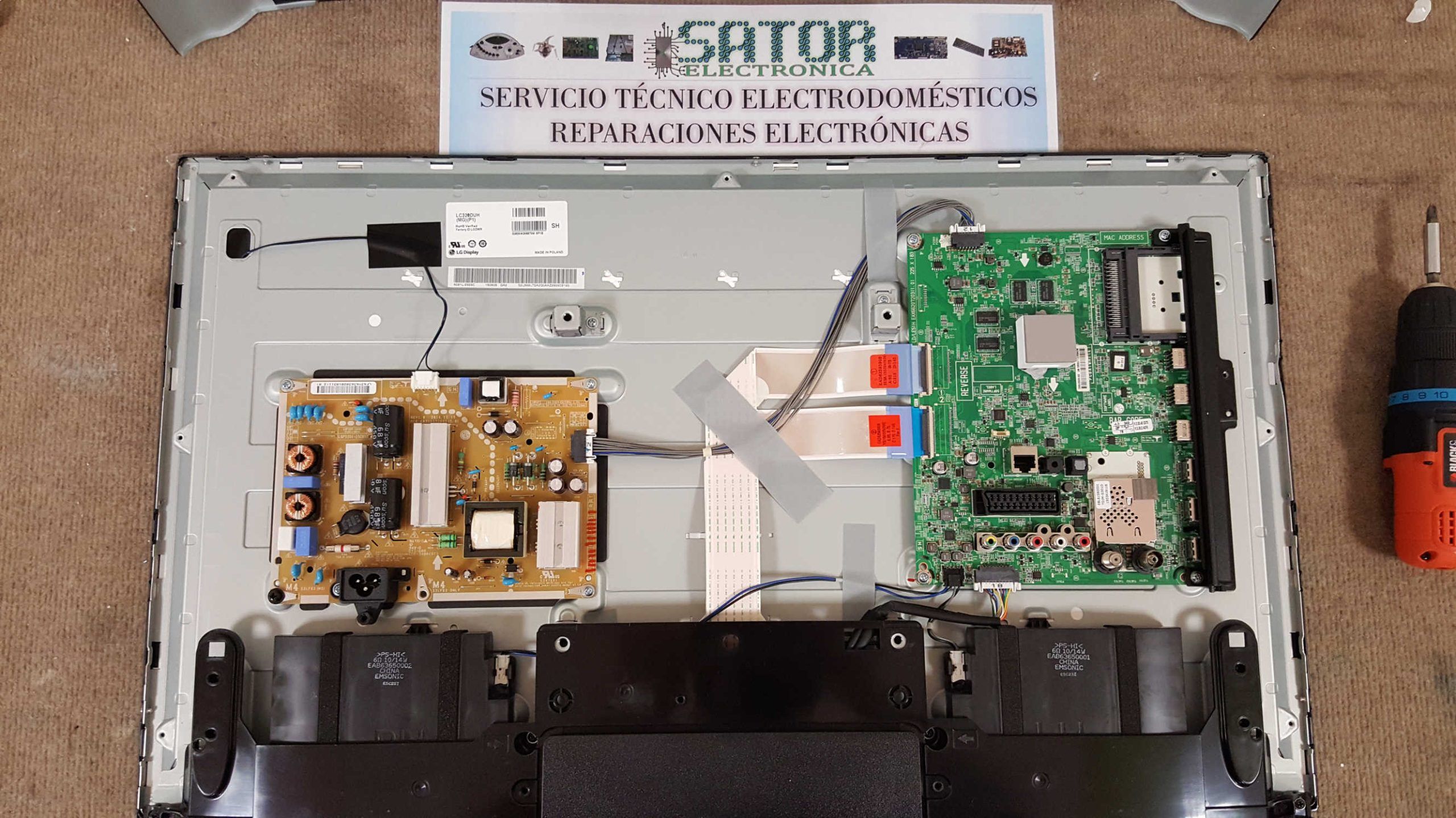 Despiece Tv Lg 32lf650v