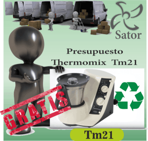Presupuesto Thermomix Tm21 Gratis.