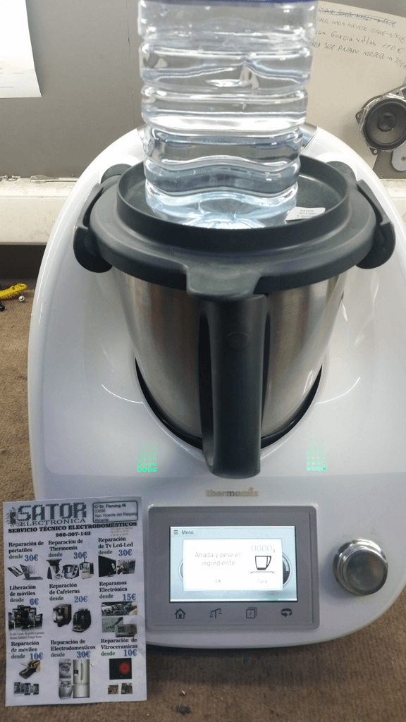 Reparar Thermomix Tm5 No Pesa.