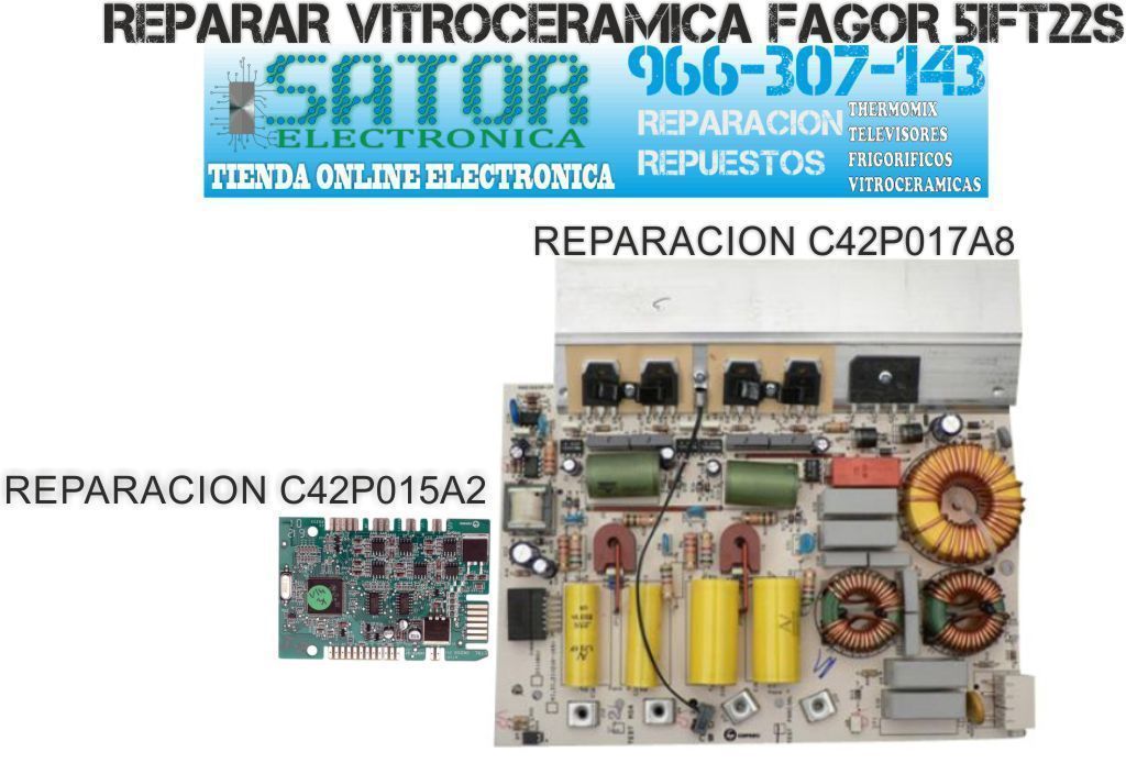 Reparar Vitroceramica Fagor 5IFT22S