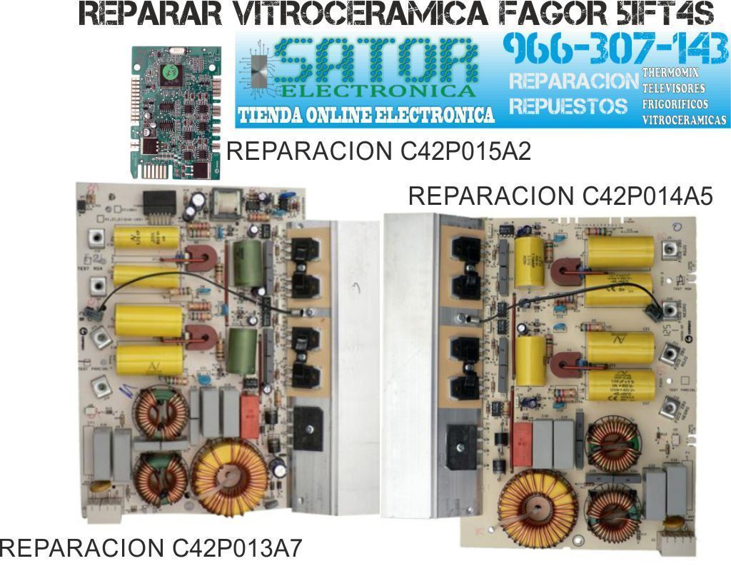 Reparar Vitroceramica Fagor 5ift4S