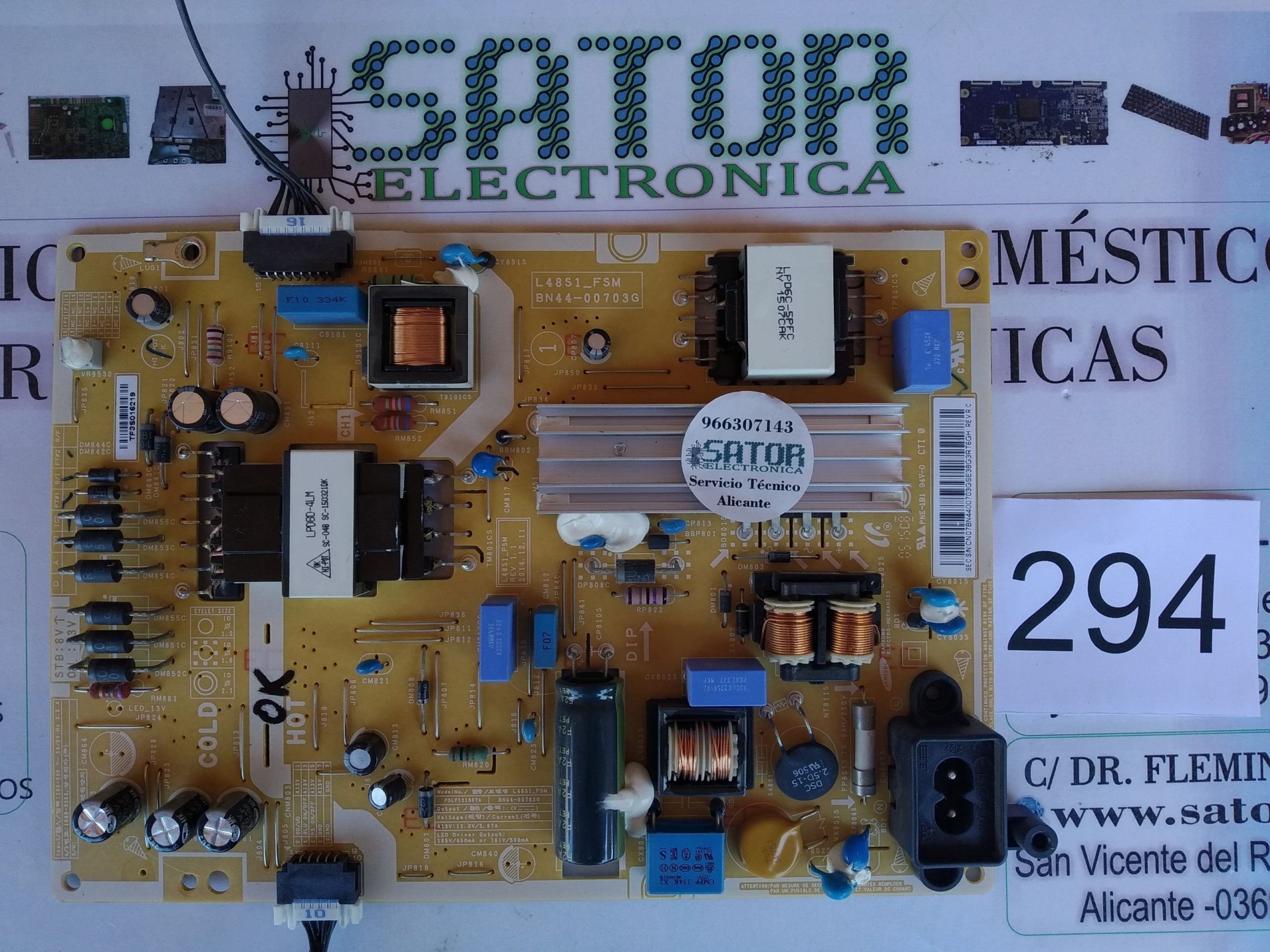 Fuente de alimentacion bn44-00703g l4851-fsm Samsung