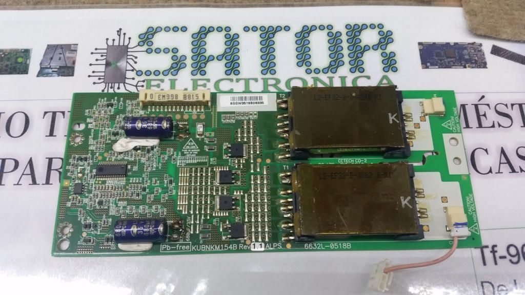 Placa television Inverter Kubnkm154b