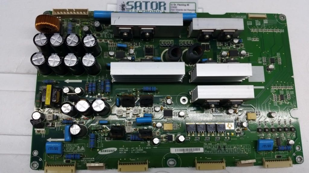 Placa Ysus Main Lj41-02668a (LJ92-01256A)