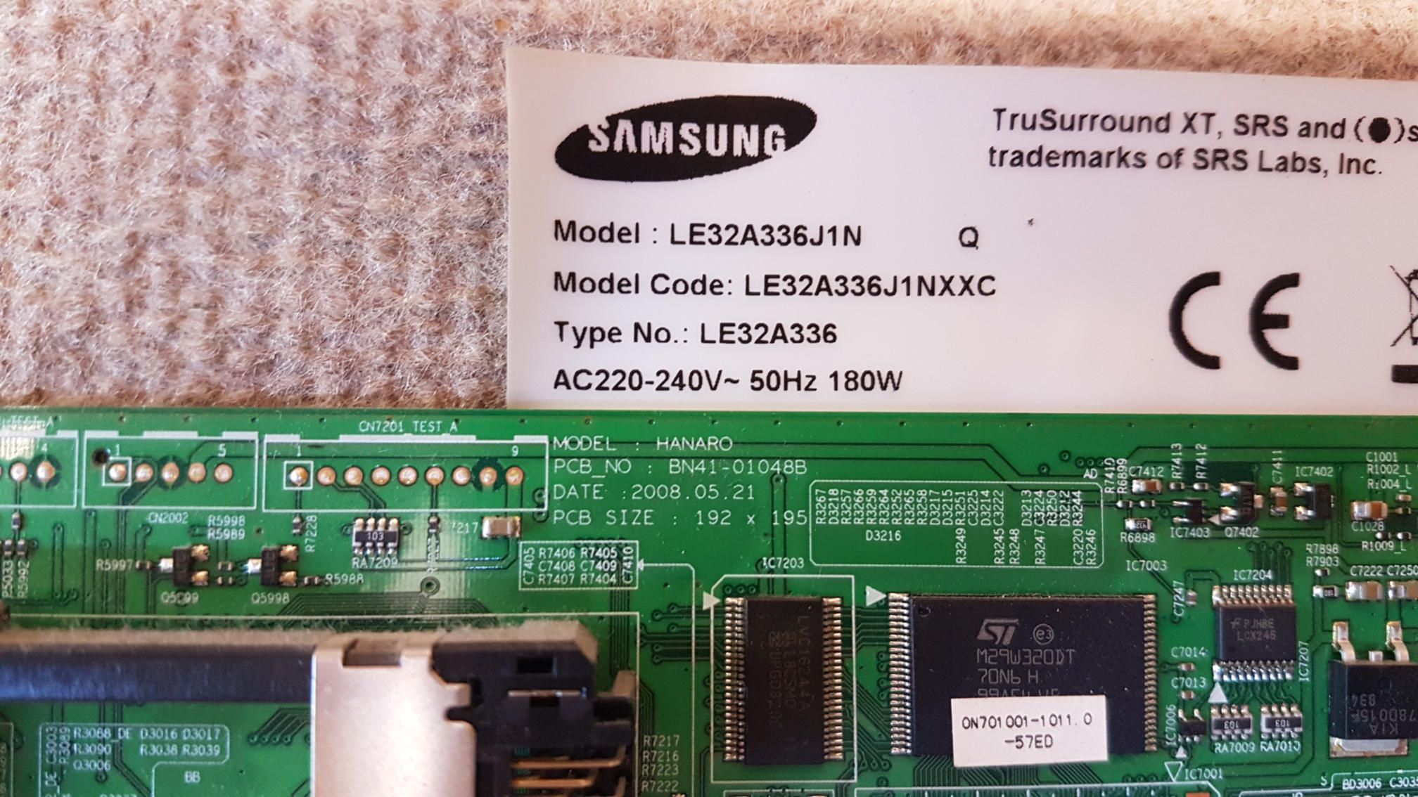 Placa Main Bn41-00980b