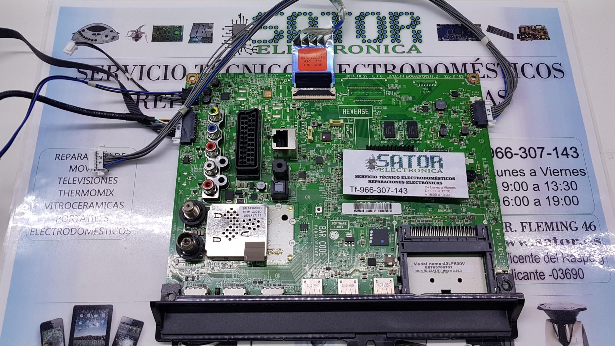 Placa Main Eax66207202(1.2) Ld-Le51h