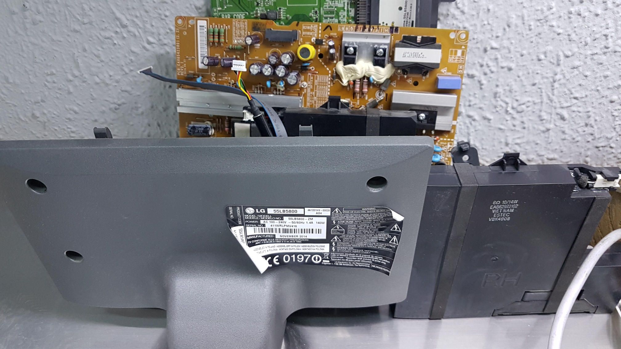 Pie O Bases Para Tv Lg 55lb5800