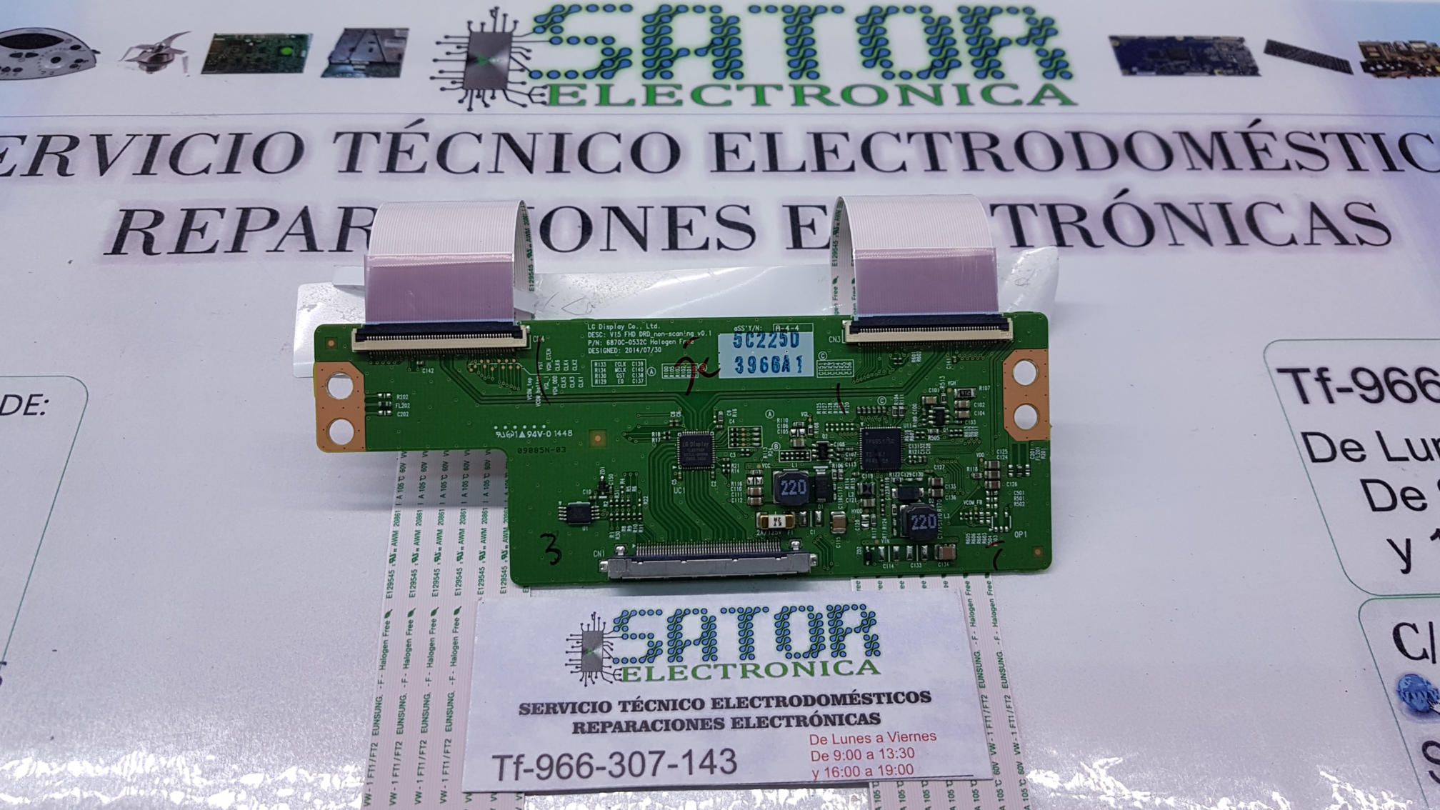 Placa Madre T-Com 6871l-3966a (6870C-0532C) Fhd Drd