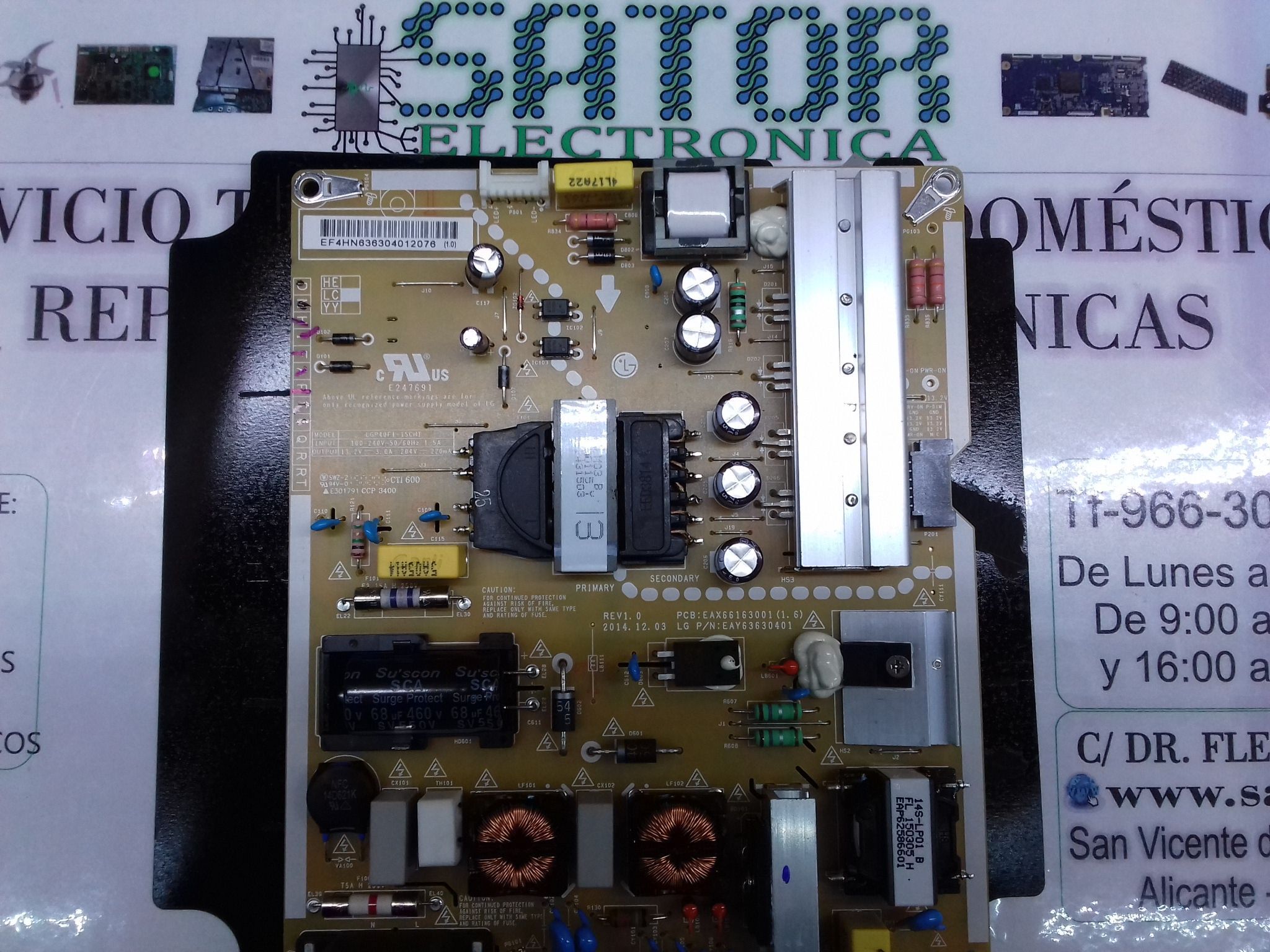 Fuente Alimentacion Eax66163001 Lgp40fi-15ch1 Eay63630401