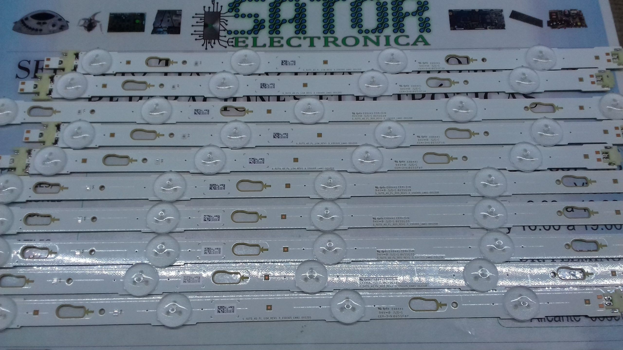 Barra O Tira Led S-5u75-40-Fl-L04 Lm41-00120s 00294-C41-332-34791a