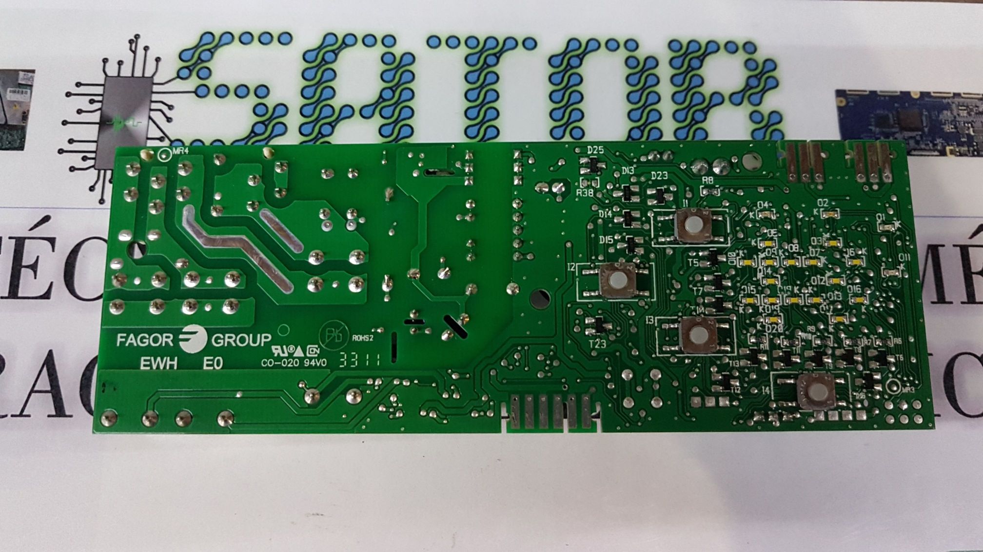 Reparar circuito Fagor ewh e0 Termo Edesa