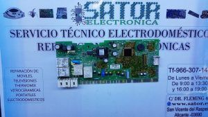 Reparar Módulo Electrónico Lavadora Whirlpool W10390235.
