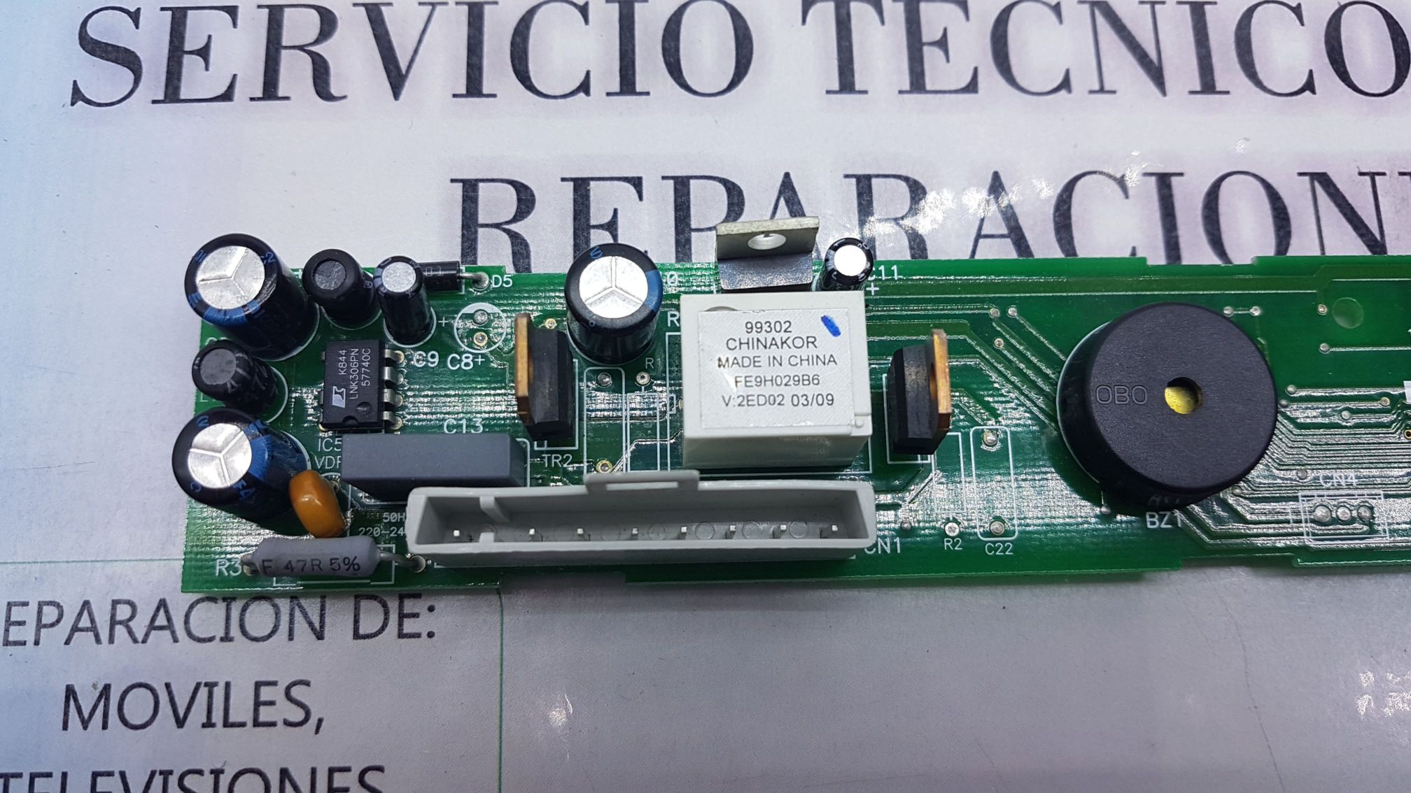 Reparar módulo Fagor reparar circuito Fe9h029b6