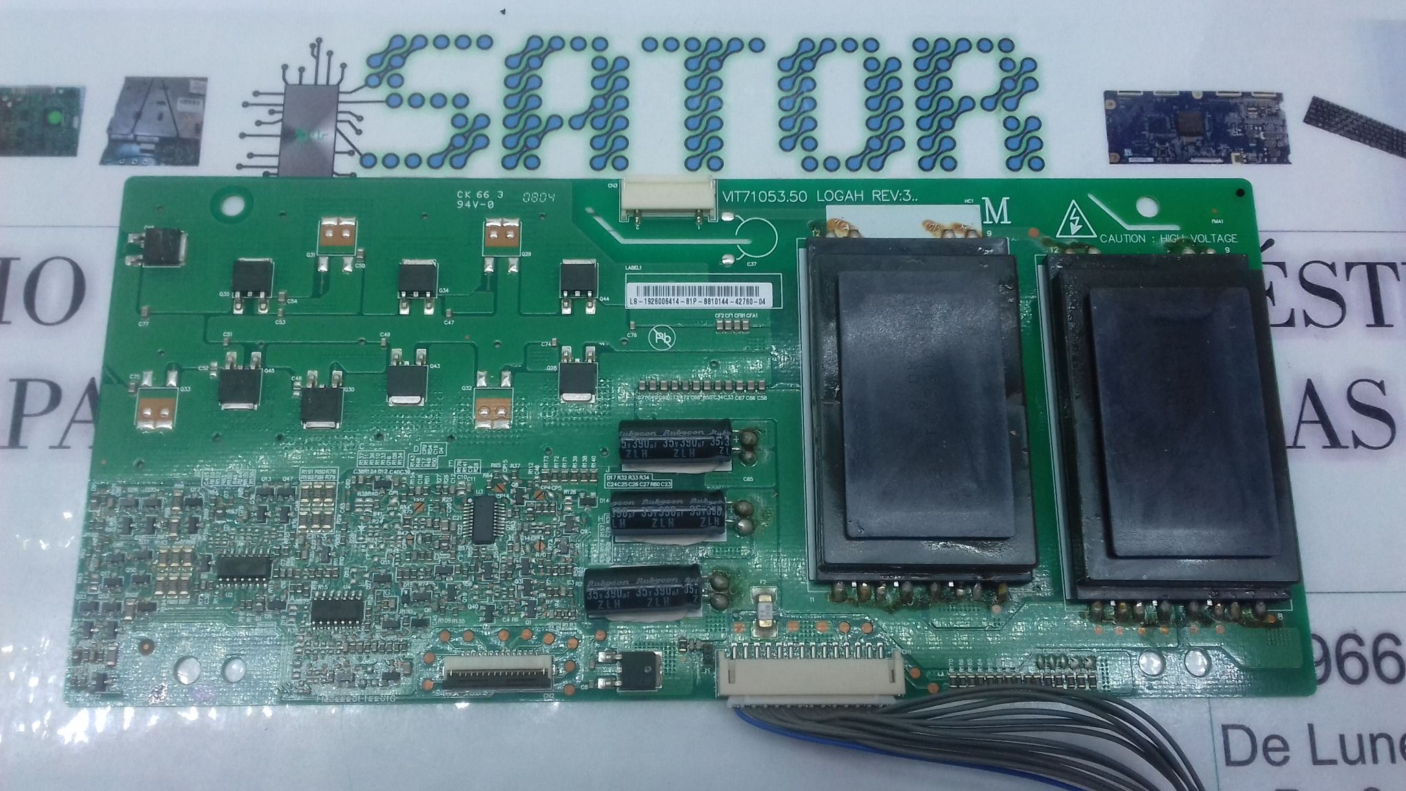 Inverter Board O Circuito Driver De Led Vit71053-50