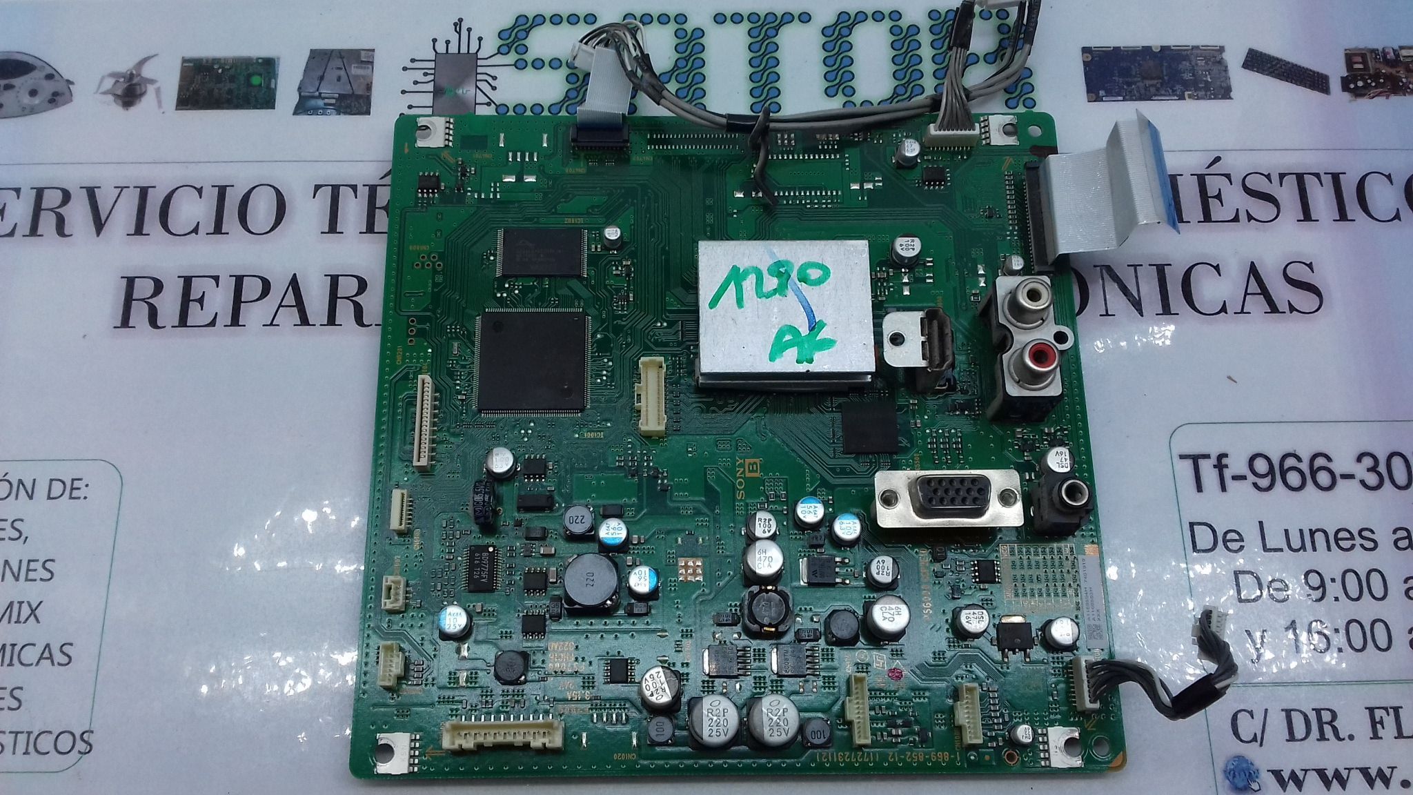Placa Main 1-869-852-12 (172723112) Y Cable Flex Awm 21107