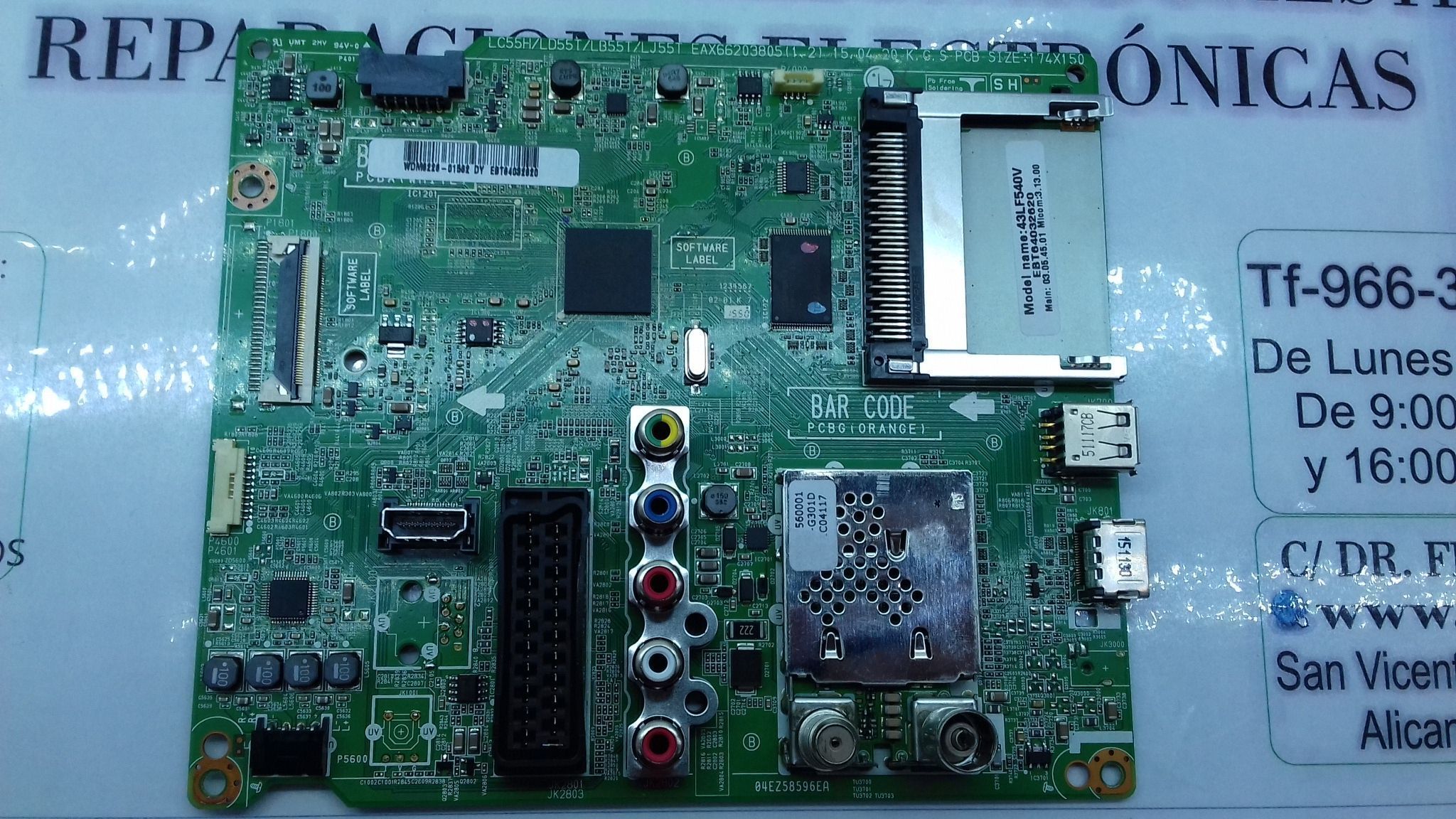 Placa Main Eax66203805