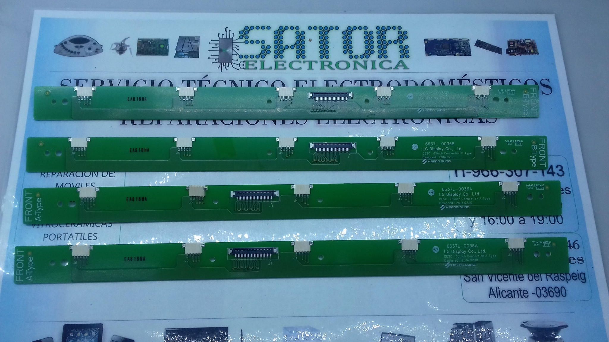 Barra O Tira Led 6637l-0036a 6637l-0036b Ea8 18ha