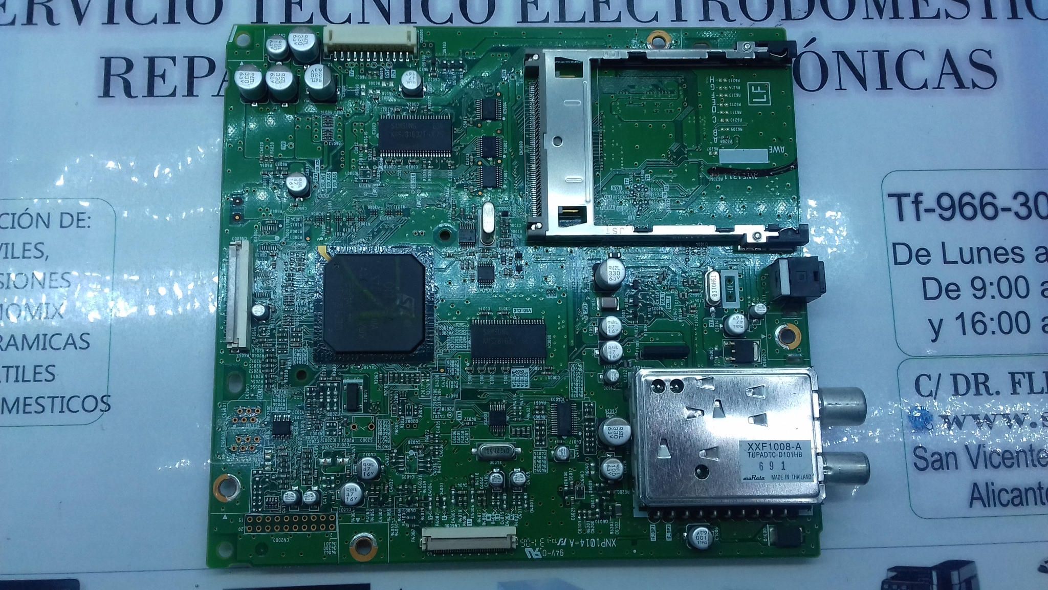 Main Board Xnp1014-A Con Sintonizador Xxf1008-A