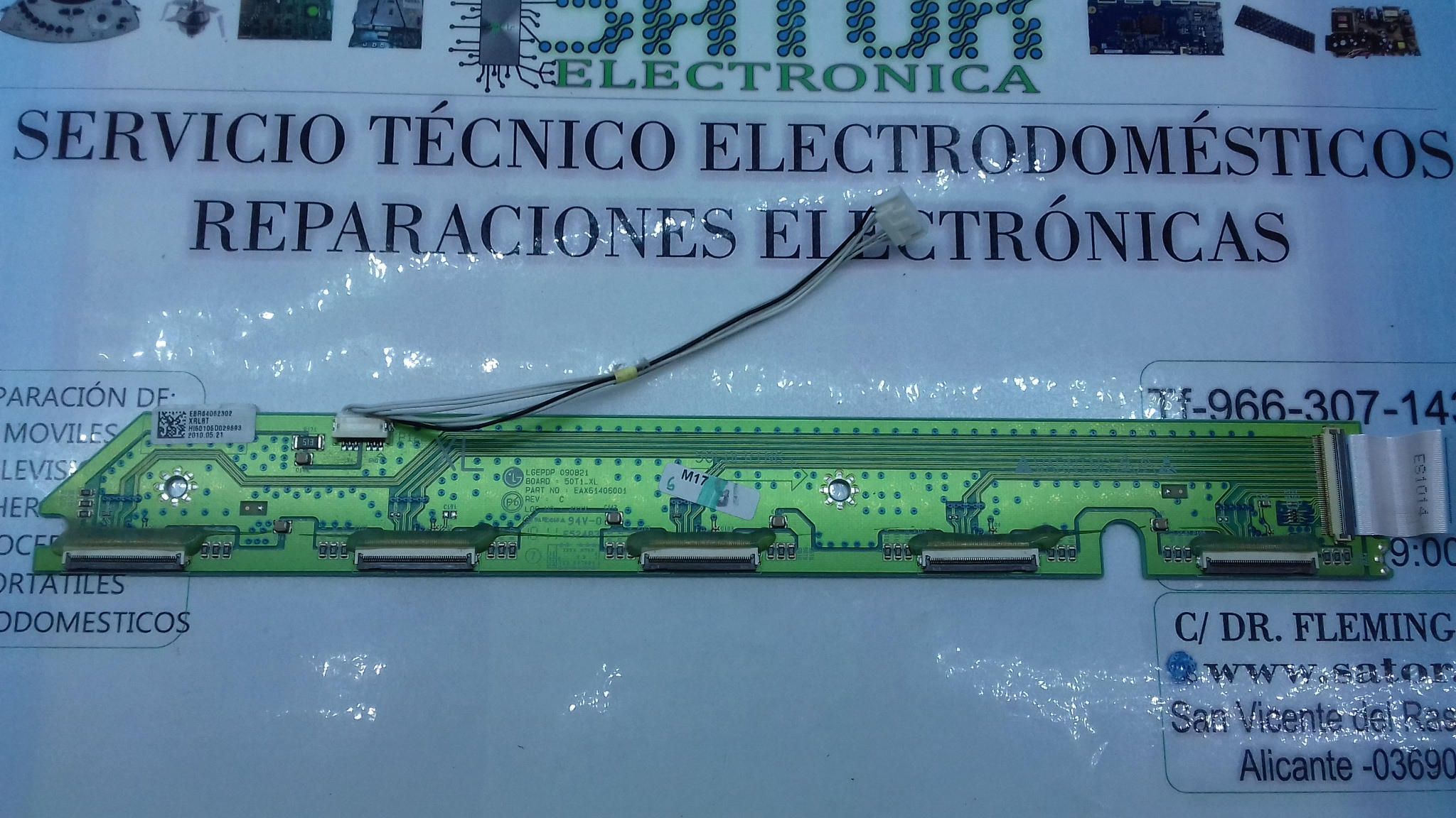 Placa Buffer Board Eax61406001 Ebr54d52302