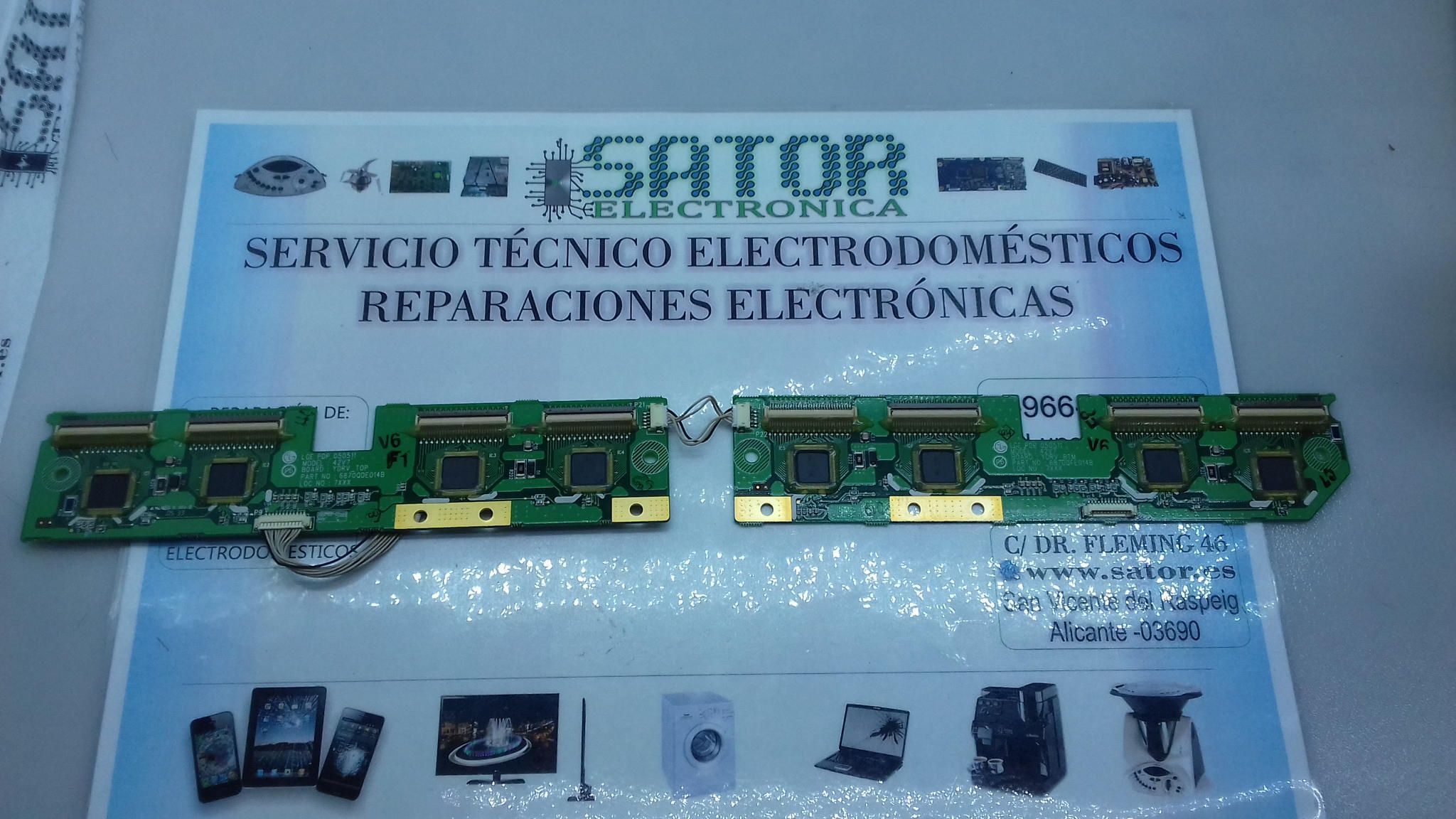 Módulos Buffer Tv O Driver Panel 6870qde014b 6870qfe014b