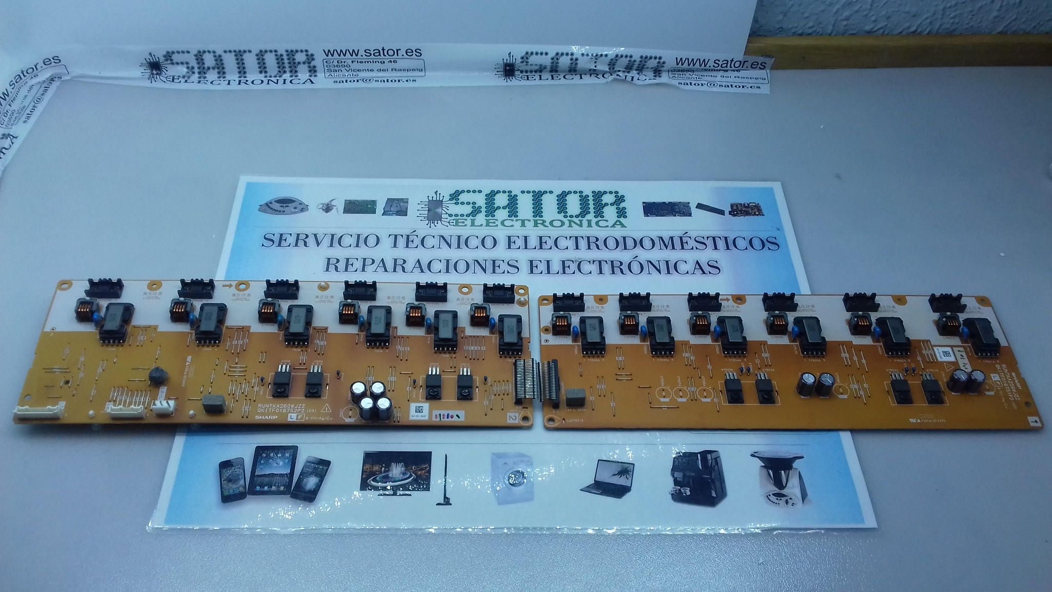 Circuito Inverter Runtka259wjzz Runtka260wjzz