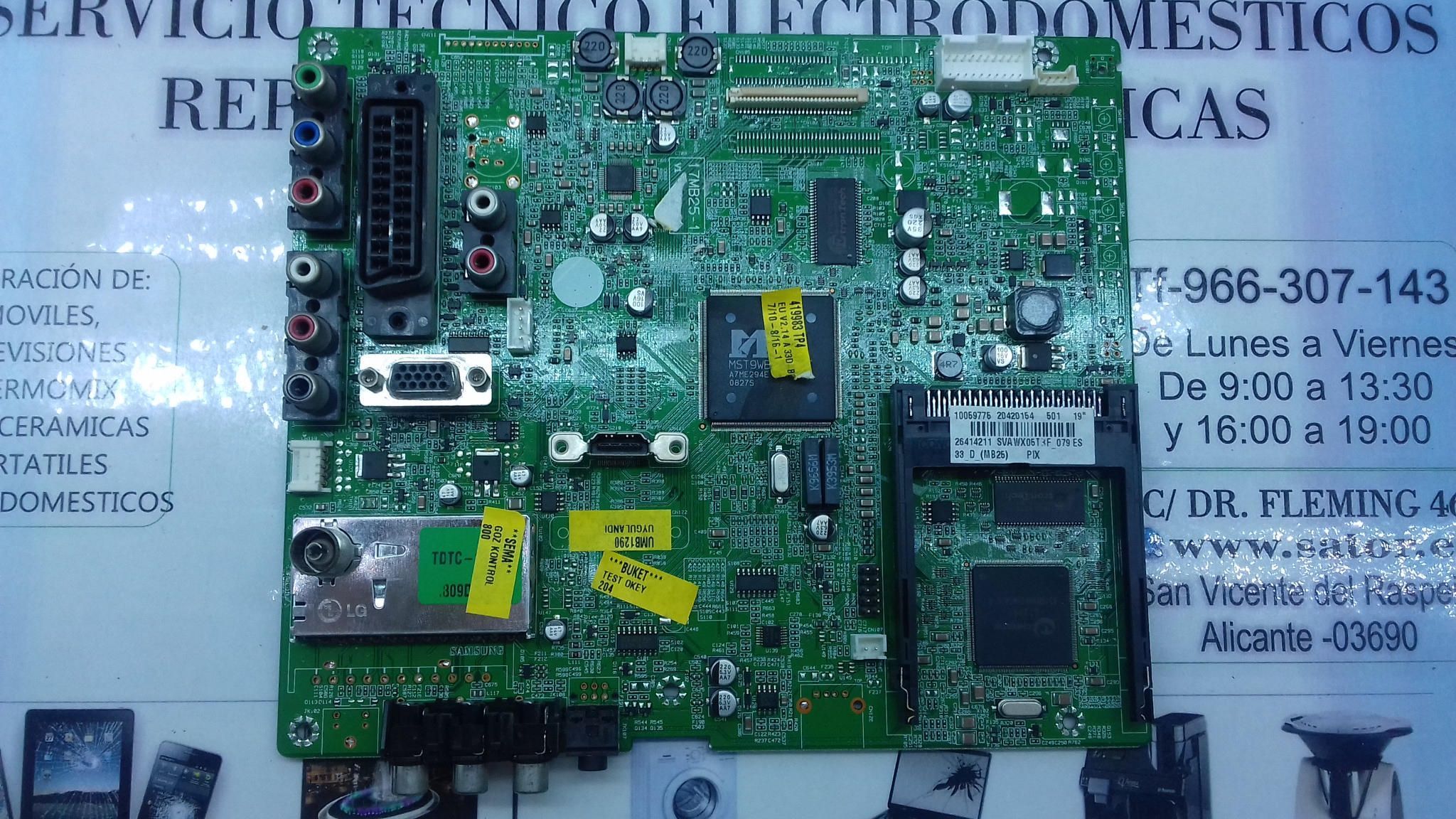 Placa Main 17mb25-1