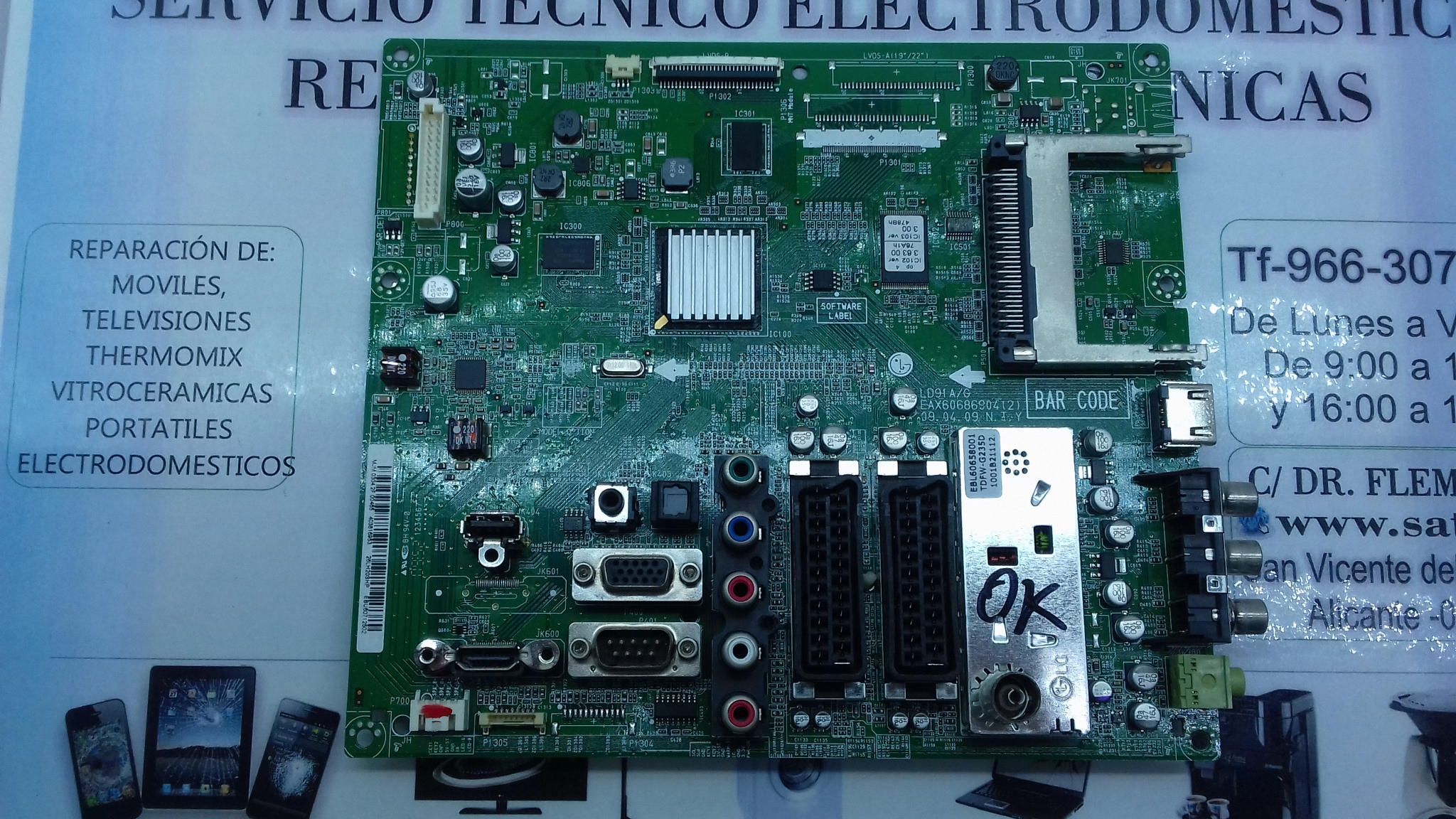 Placa Main Eax60686904(2) Ebl60658001