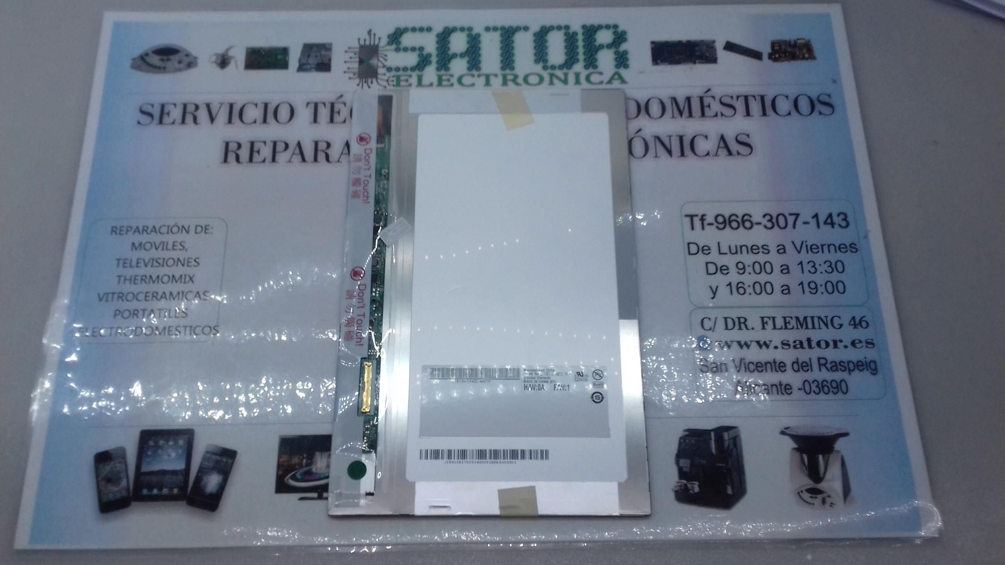 Pantalla Lcd B101ew05 V1