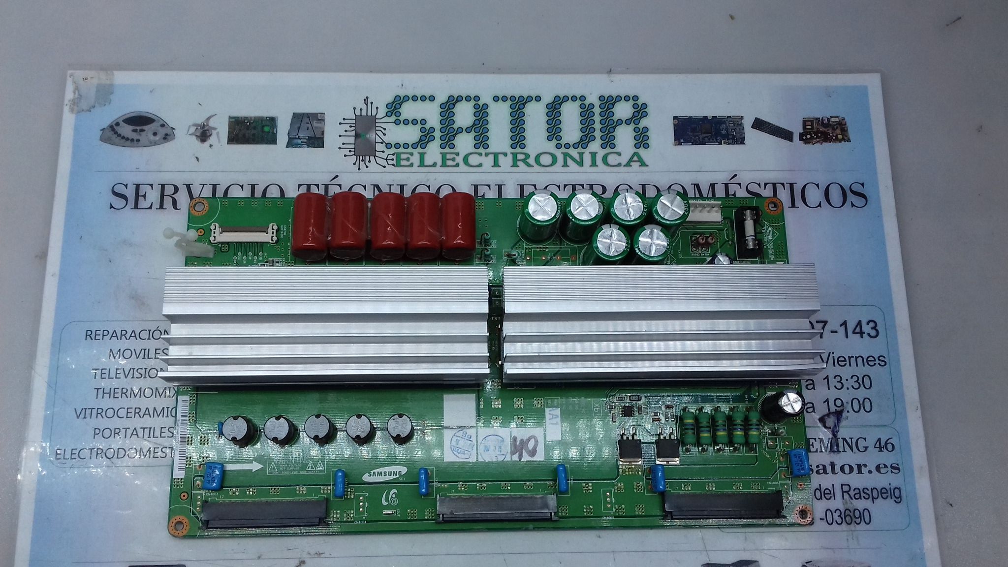Placa XSUS-Xmail 50'HDW2PLUSX-MAIN (2L)-PARA TV SAMSUNG PS50C96HD