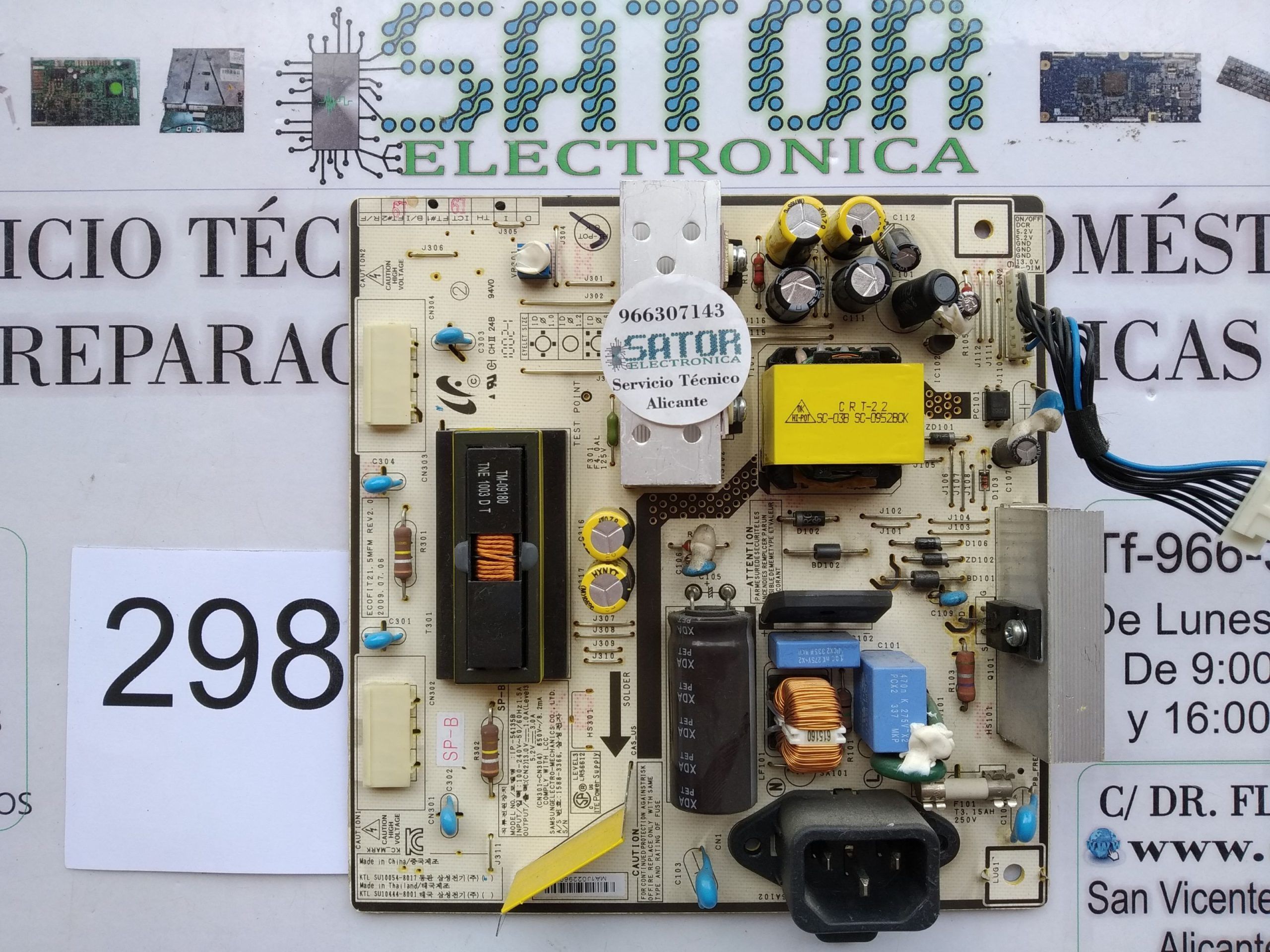 Placa de alimentacion ip-54135b ecofit21-5mfm