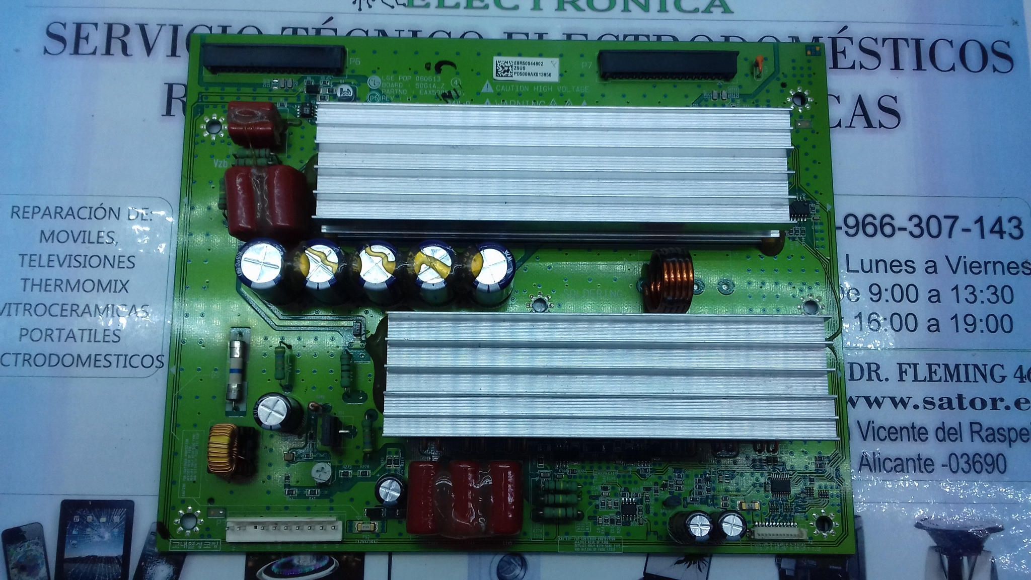 Placa Zsus Eax50053601 Ebr50044802