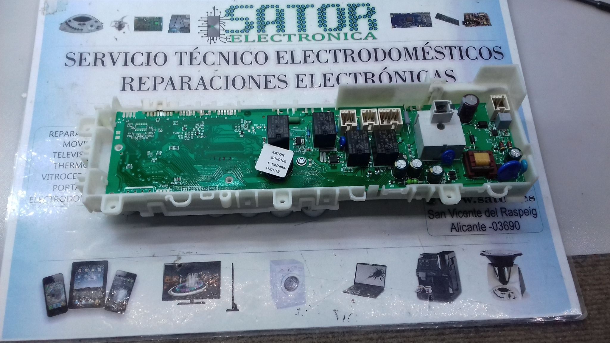 Reparar Circuito Ako 716903-11 -EHP 125724027 Electrolux- Zanussi