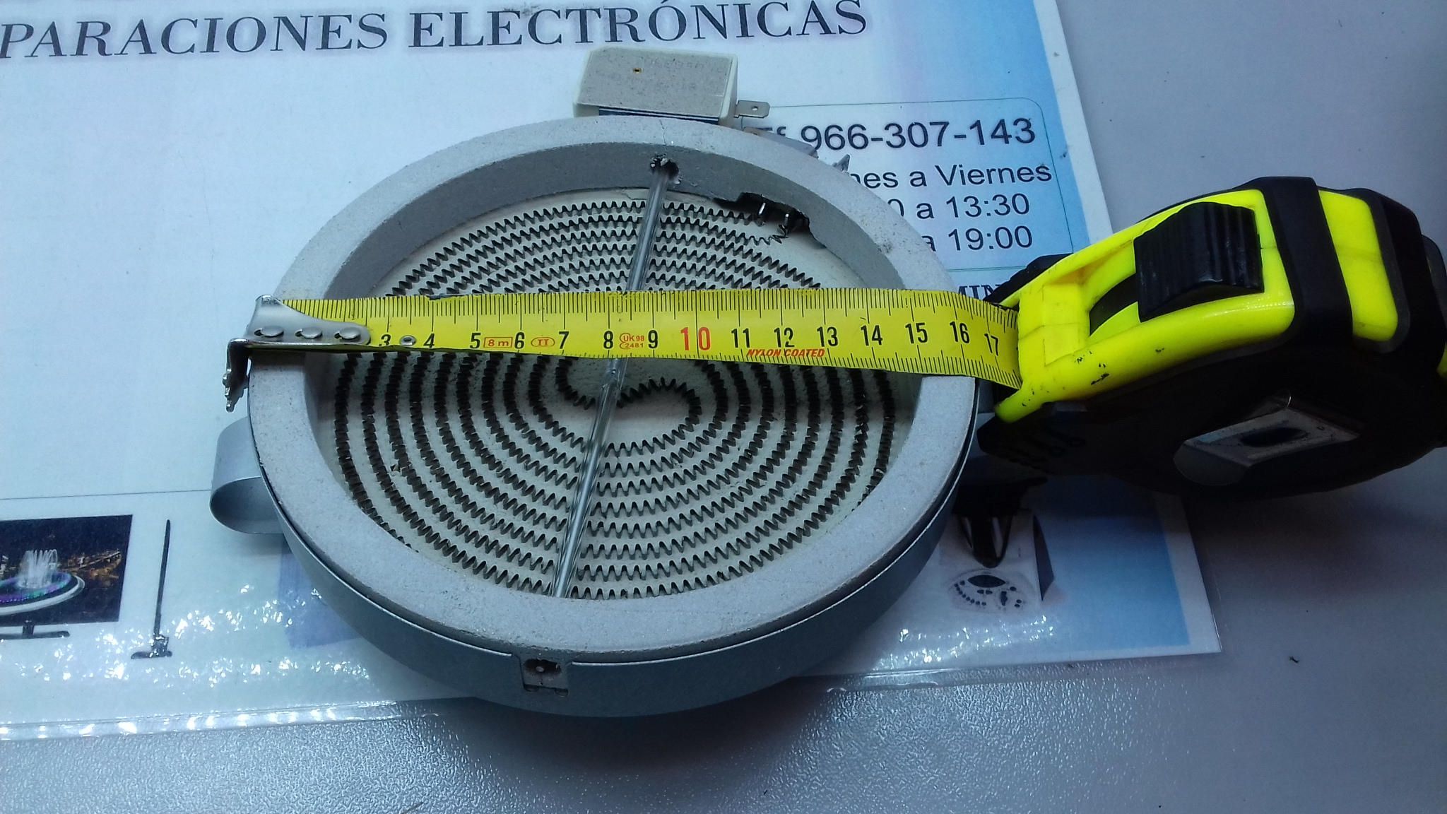 Fuego Radiante foto de cerca