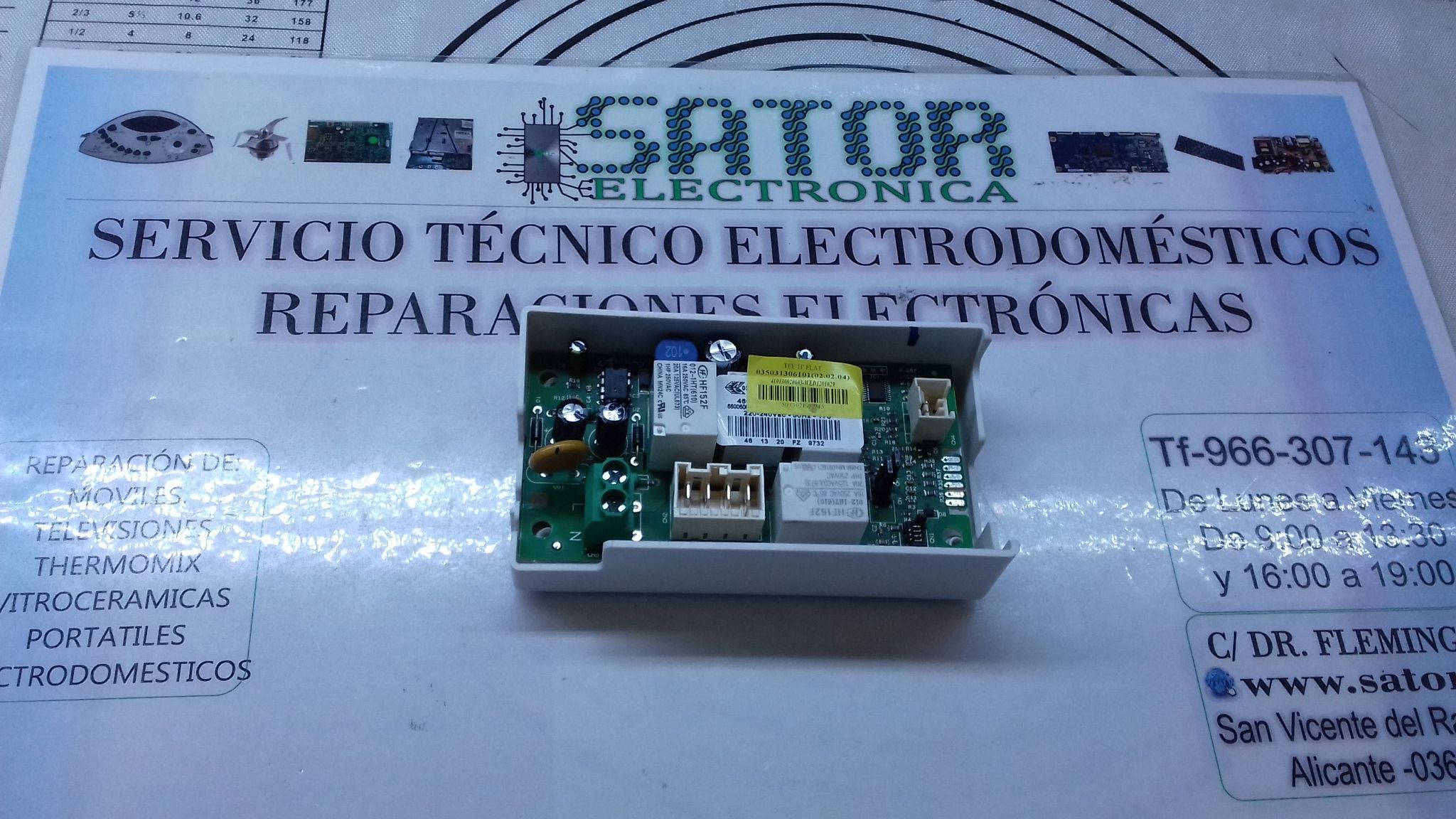 Reparar Módulo Electrónico Termo Ariston Tw15006455-02