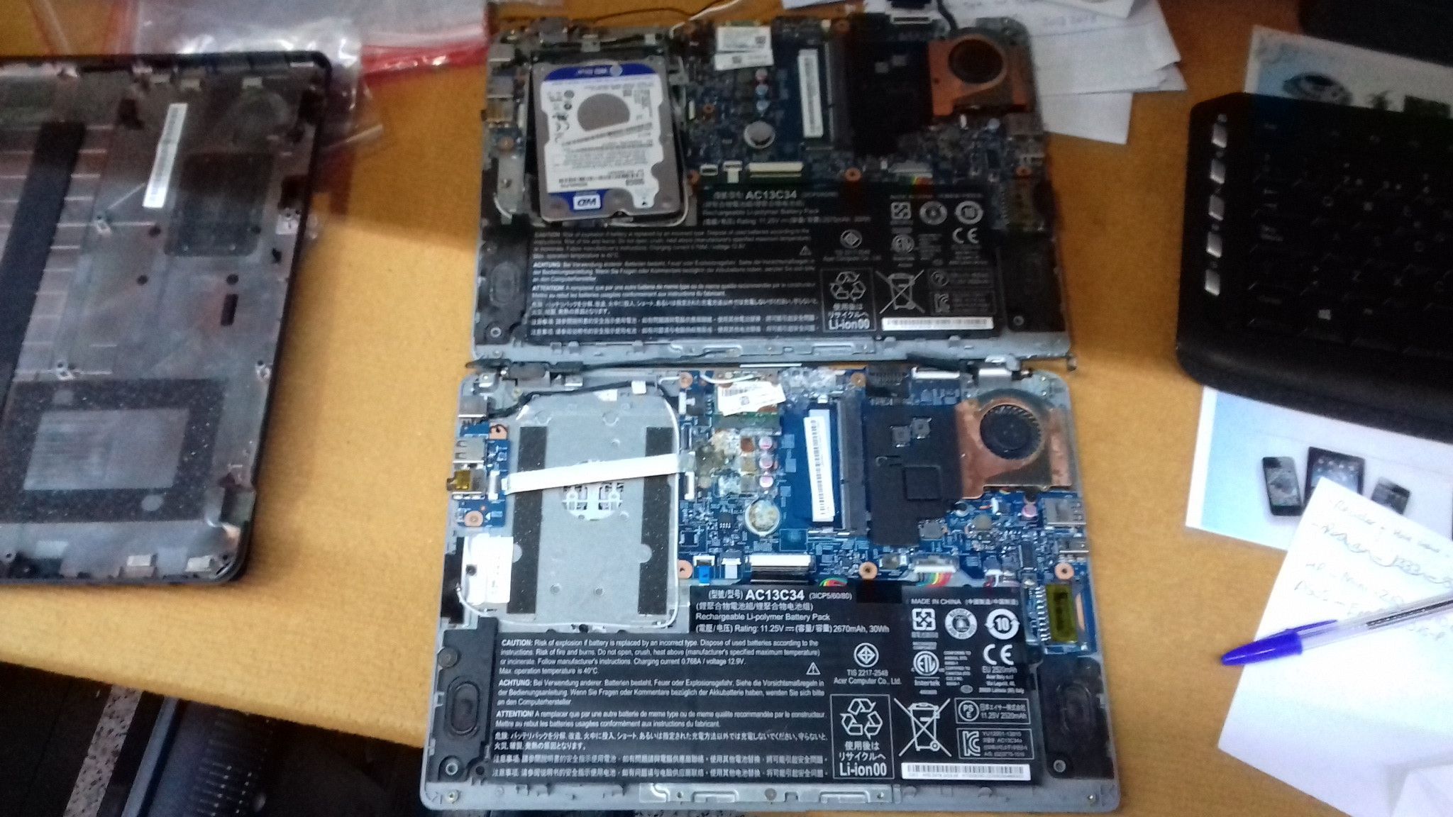 Portátil Acer Modelo Ac13c34