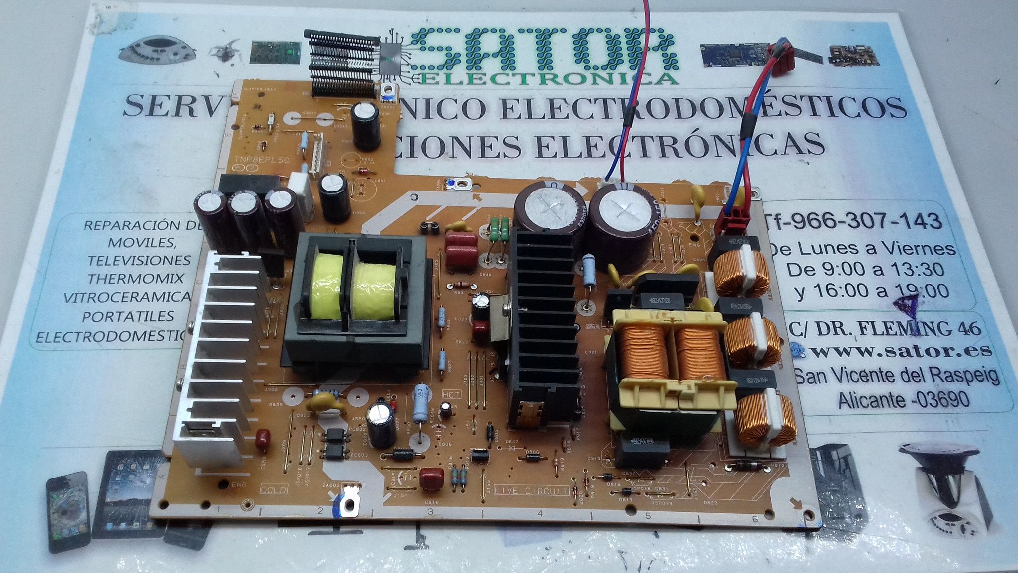 Fuente Alimentación Tnp8epl50 Para Panasonic Tx-32lxd65f