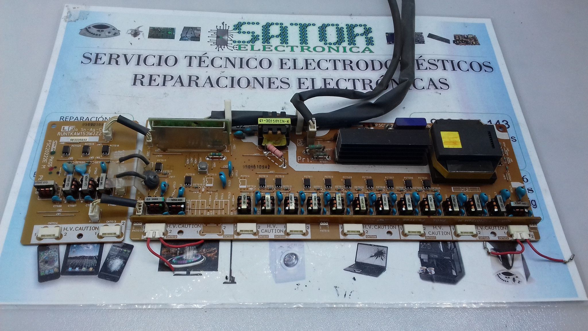 Circuito Inverter Runtkaw153wjzz