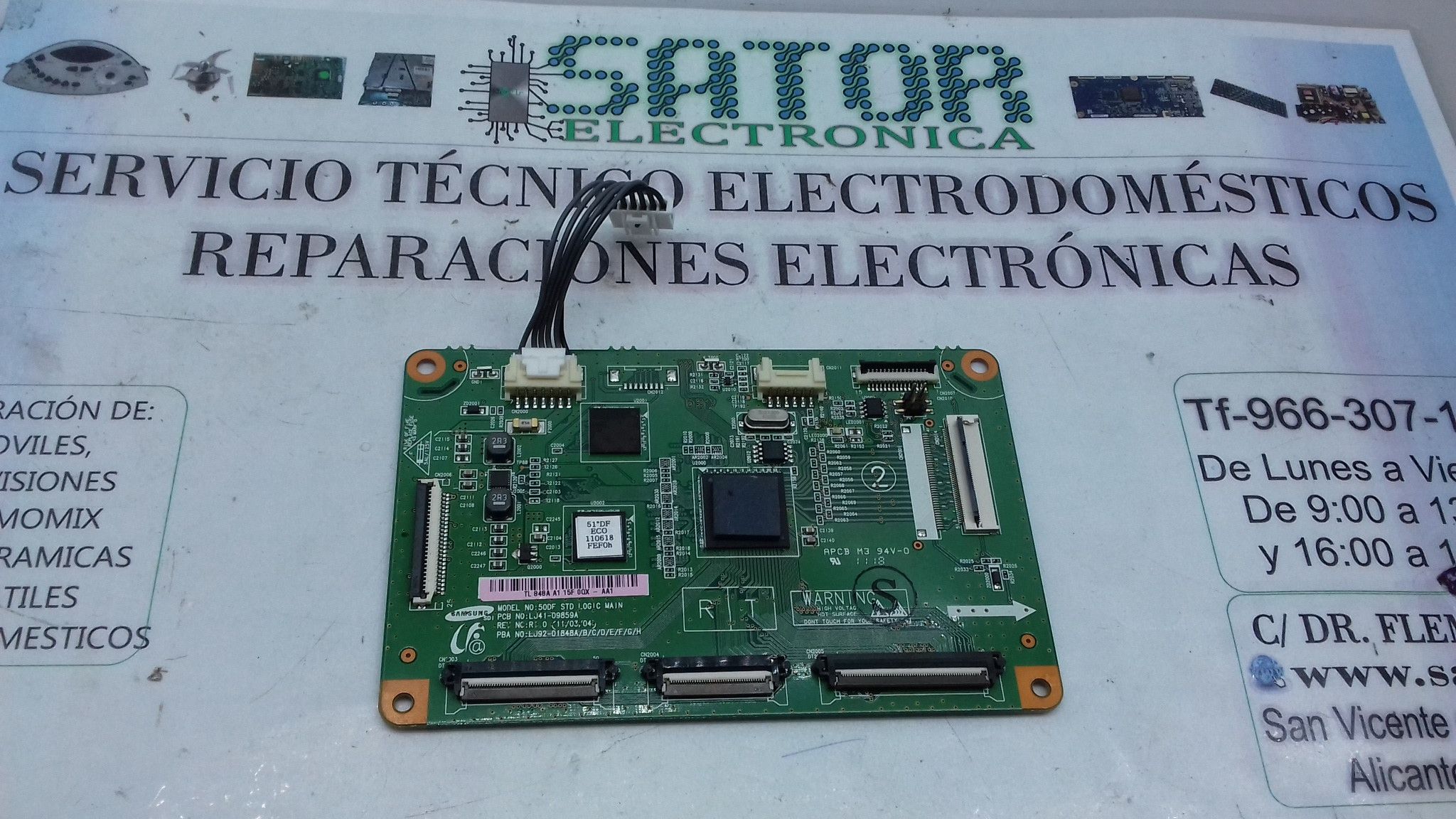 Placa T-Com Lj41-09859a Lj92-01848a