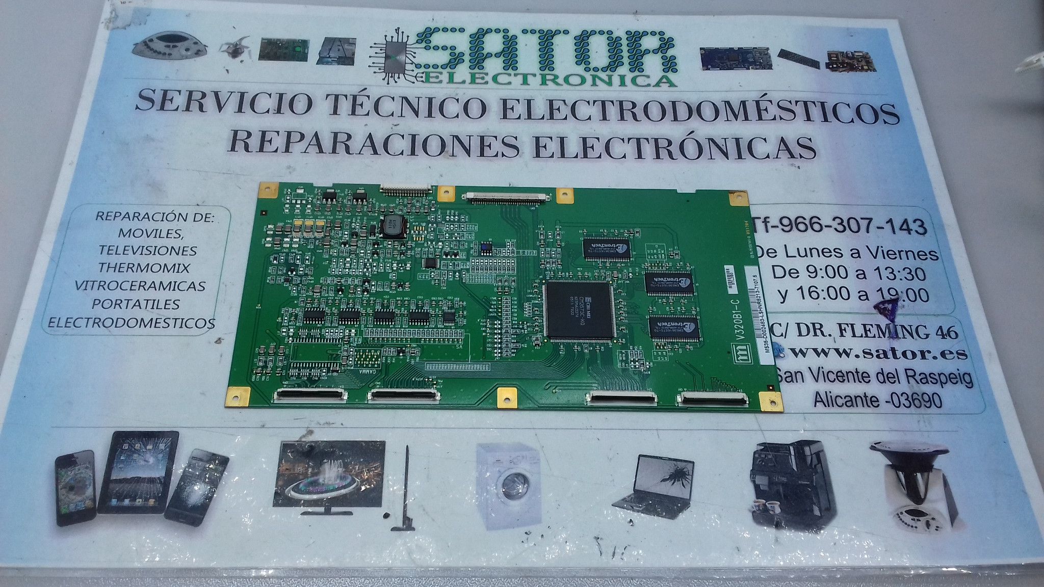Placa T-Com V320b1-C (MS35-D002483)