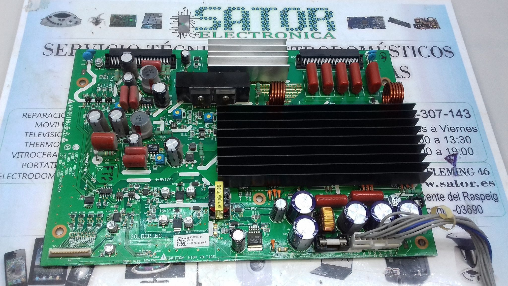 Placa Ysus Main Ebr36632701 42x4 061220