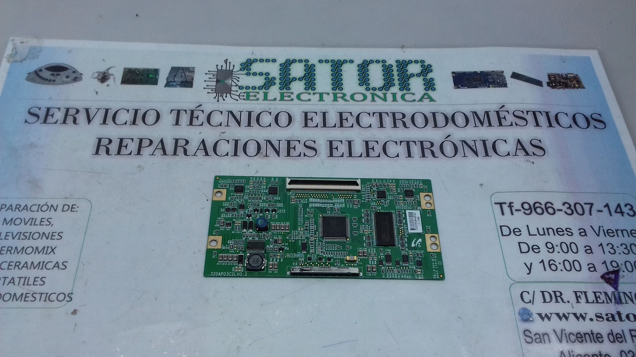 Placa T-Com 320ap03c2lv0.2