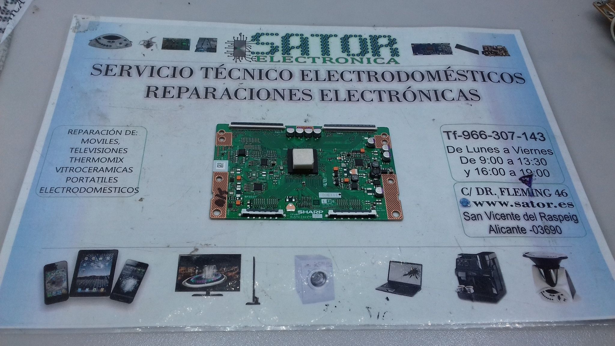 Placa T-Com Cpwbx Runtk 4323tp Zf