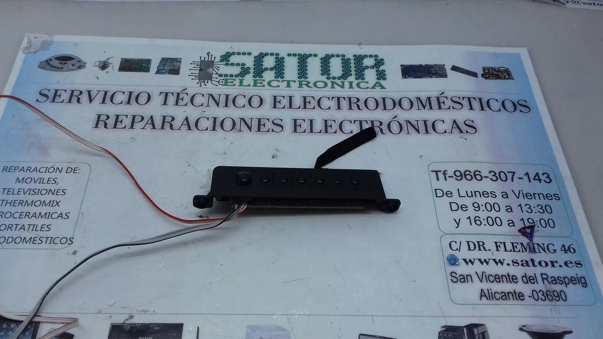 Botonera Oki Tvv26td