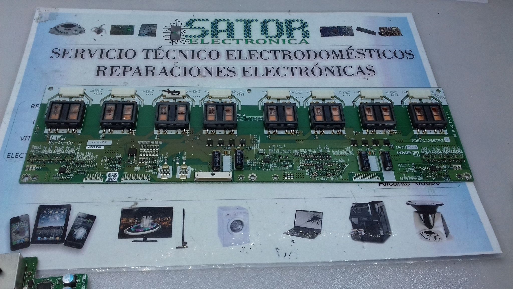 Circuito Inverter Rdenc2266tpz Im3819ca