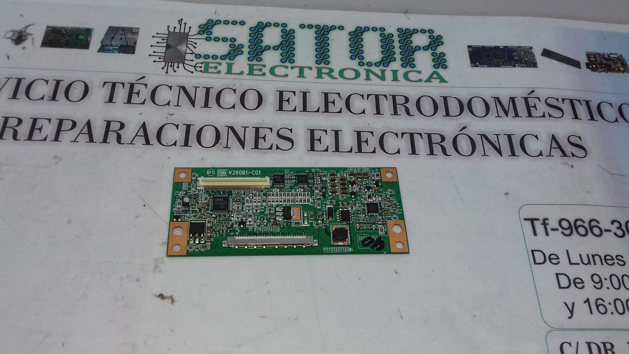 Placa T-com V260B1-C01- Sony KDL-26B4030