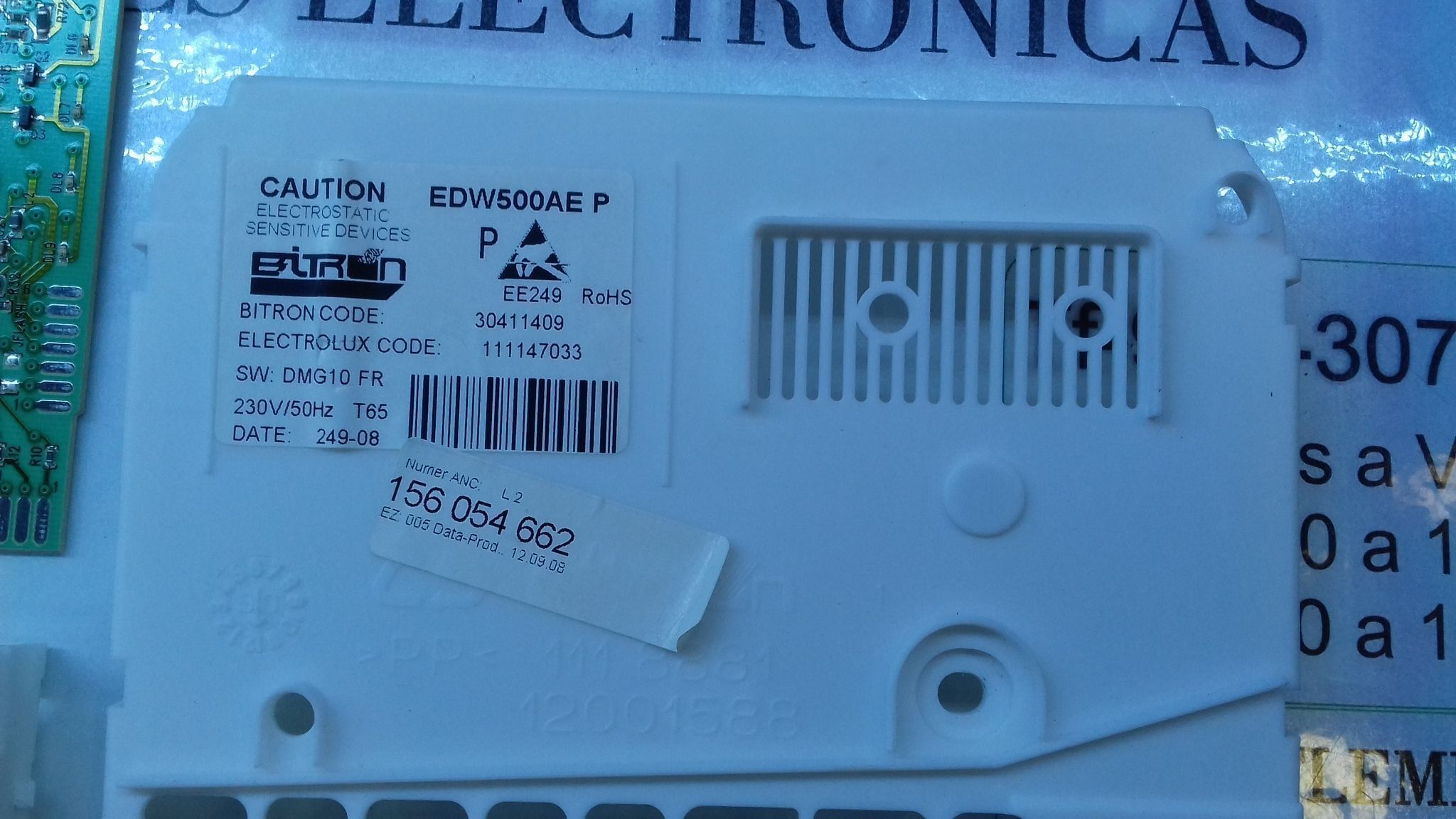 Reparar Circuito Edw500ae P Electrolux- Zanussi
